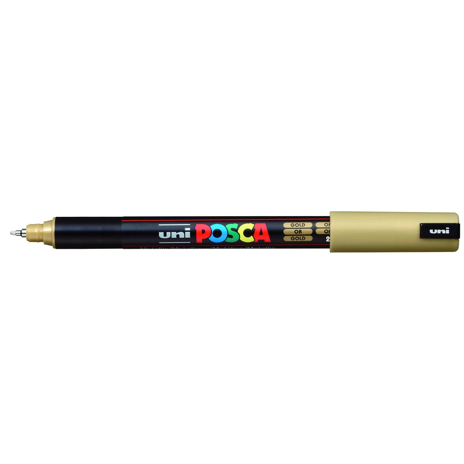 POSCA Paint Marker, PC-1MR Ultra-Fine Tip, Gold