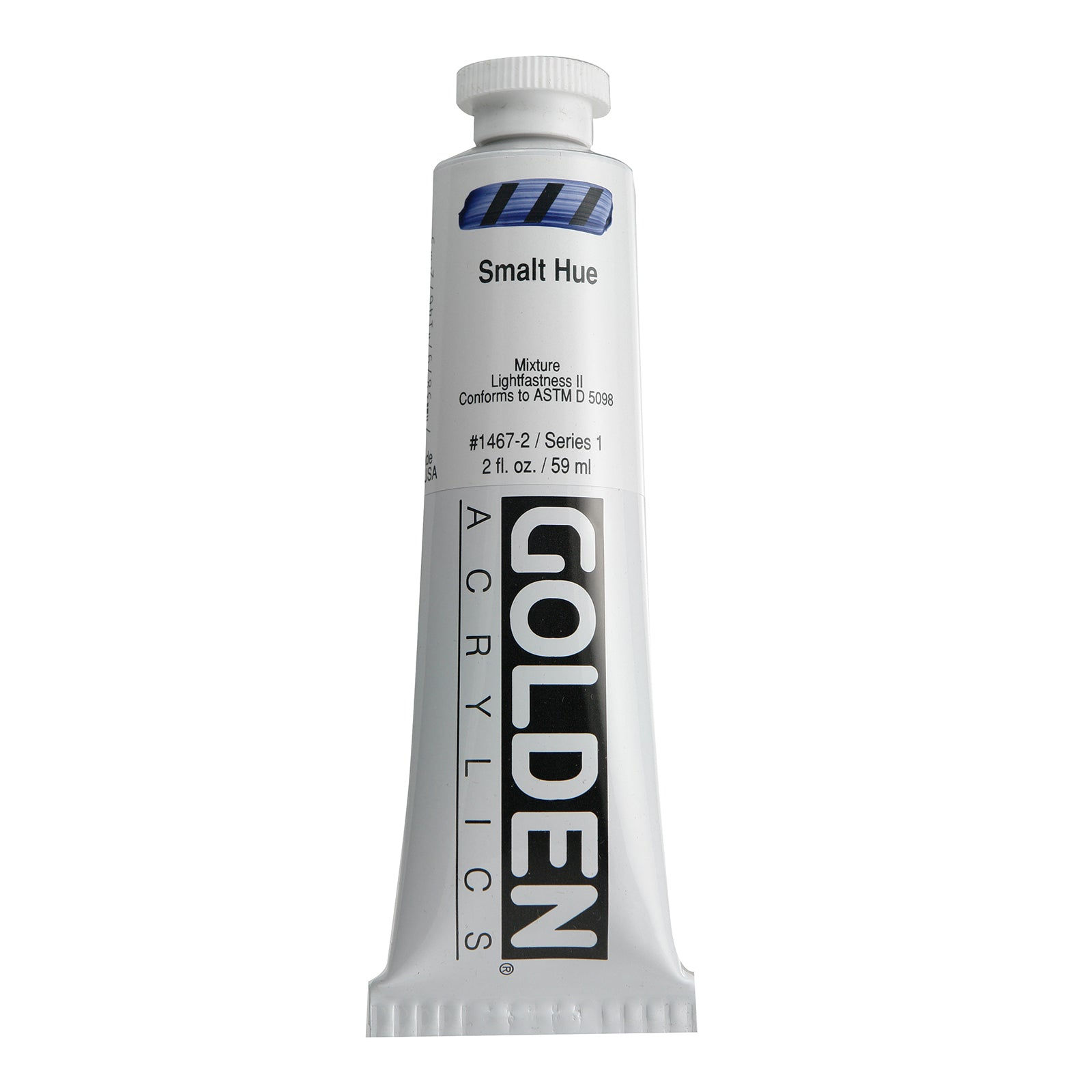 Golden?? Heavy Body Acrylic, 2 oz., Smalt Blue Hue