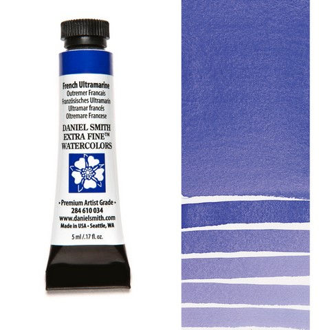 Daniel Smith Extra Fine Watercolor, 5 ml, French Ultramarine