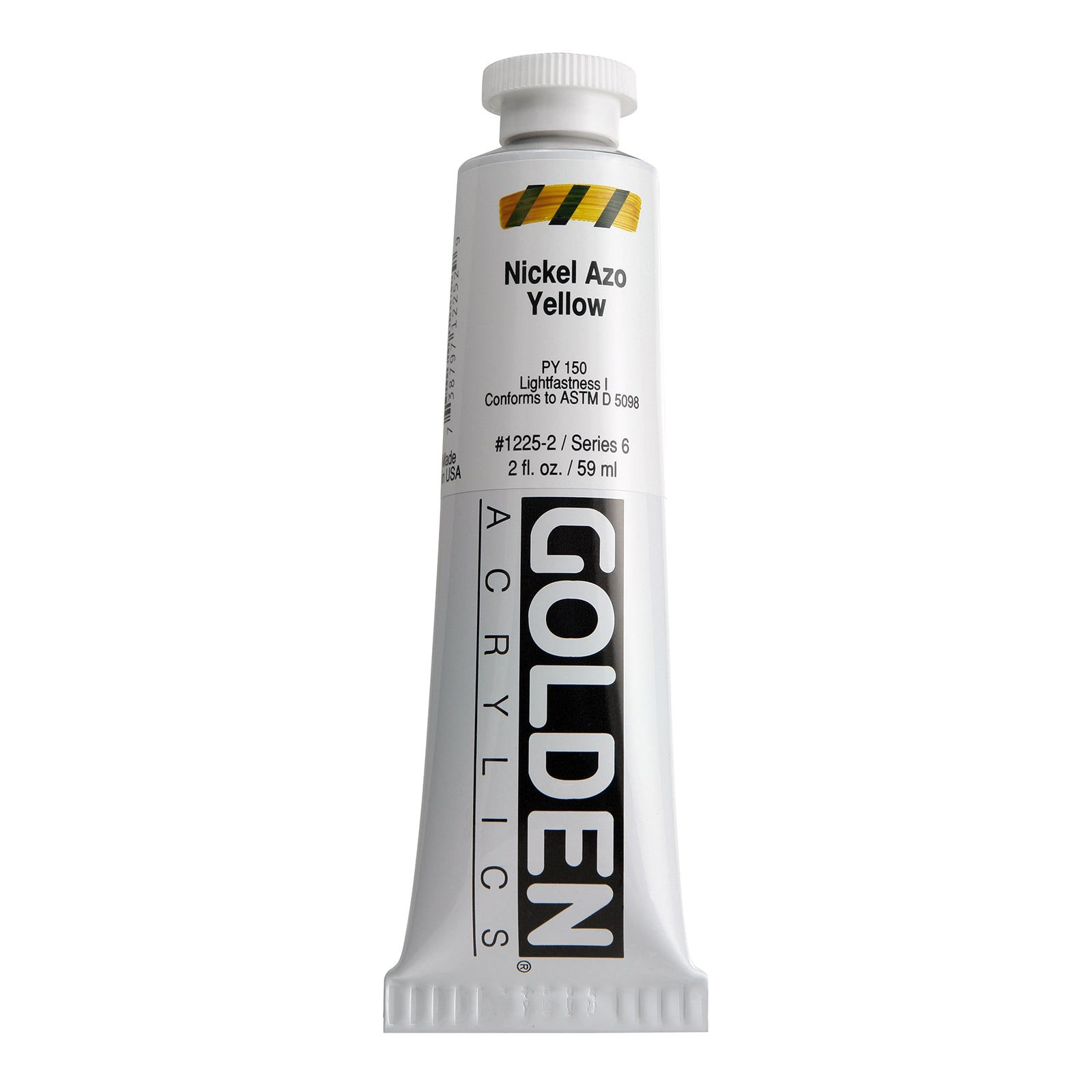 Golden?? Heavy Body Acrylic, 2 oz., Nickel Azo Yellow