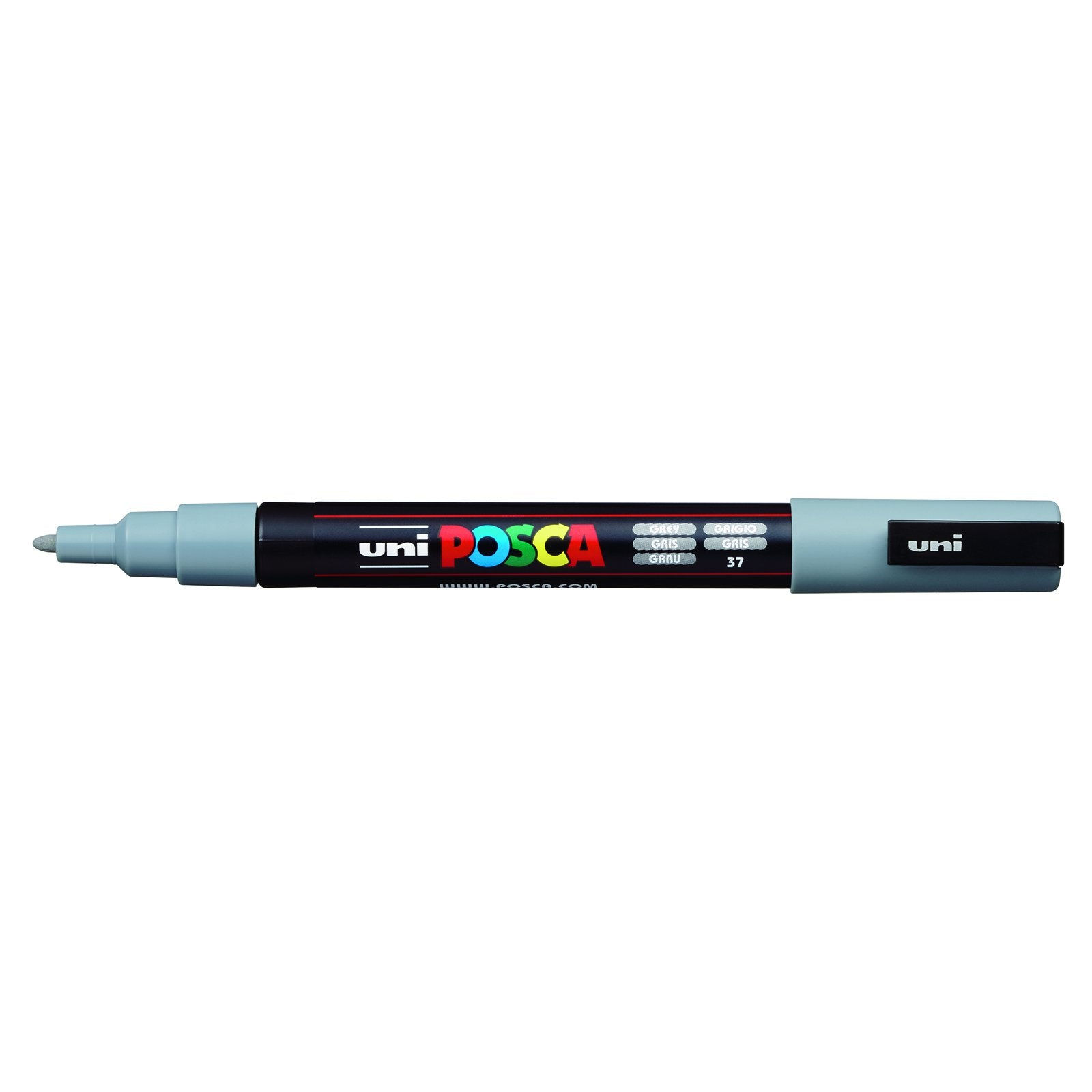POSCA Paint Marker, PC-3M Fine Bullet, Grey