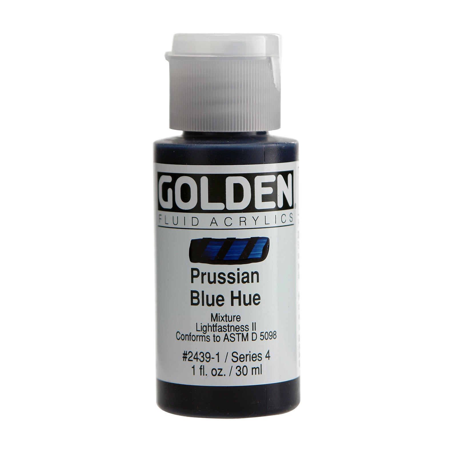 GOLDEN Fluid Acrylic, 1 oz., Prussian Blue