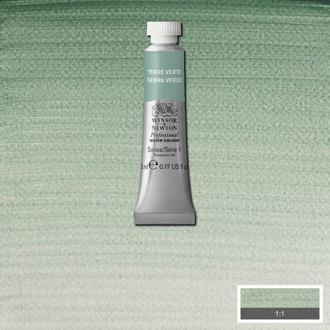 PROFESSIONAL WATER COLOUR TERRE VERTE 5ML
