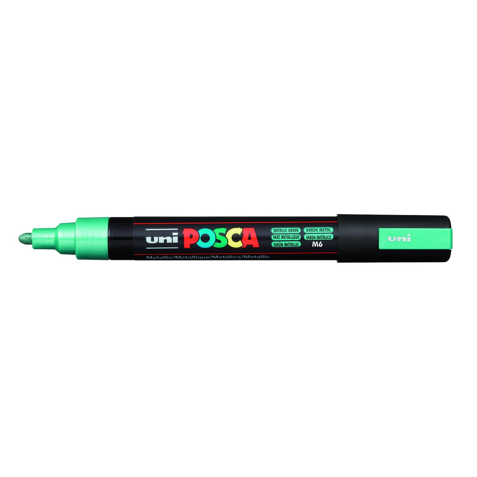 POSCA Paint Marker, PC-5M Medium Bullet, Metallic Green