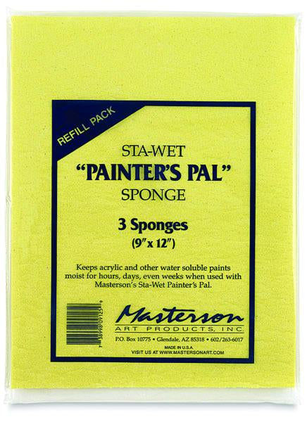 Masterson Sta-Wet Painter's Pal Sponge Refill, 3/Pkg.