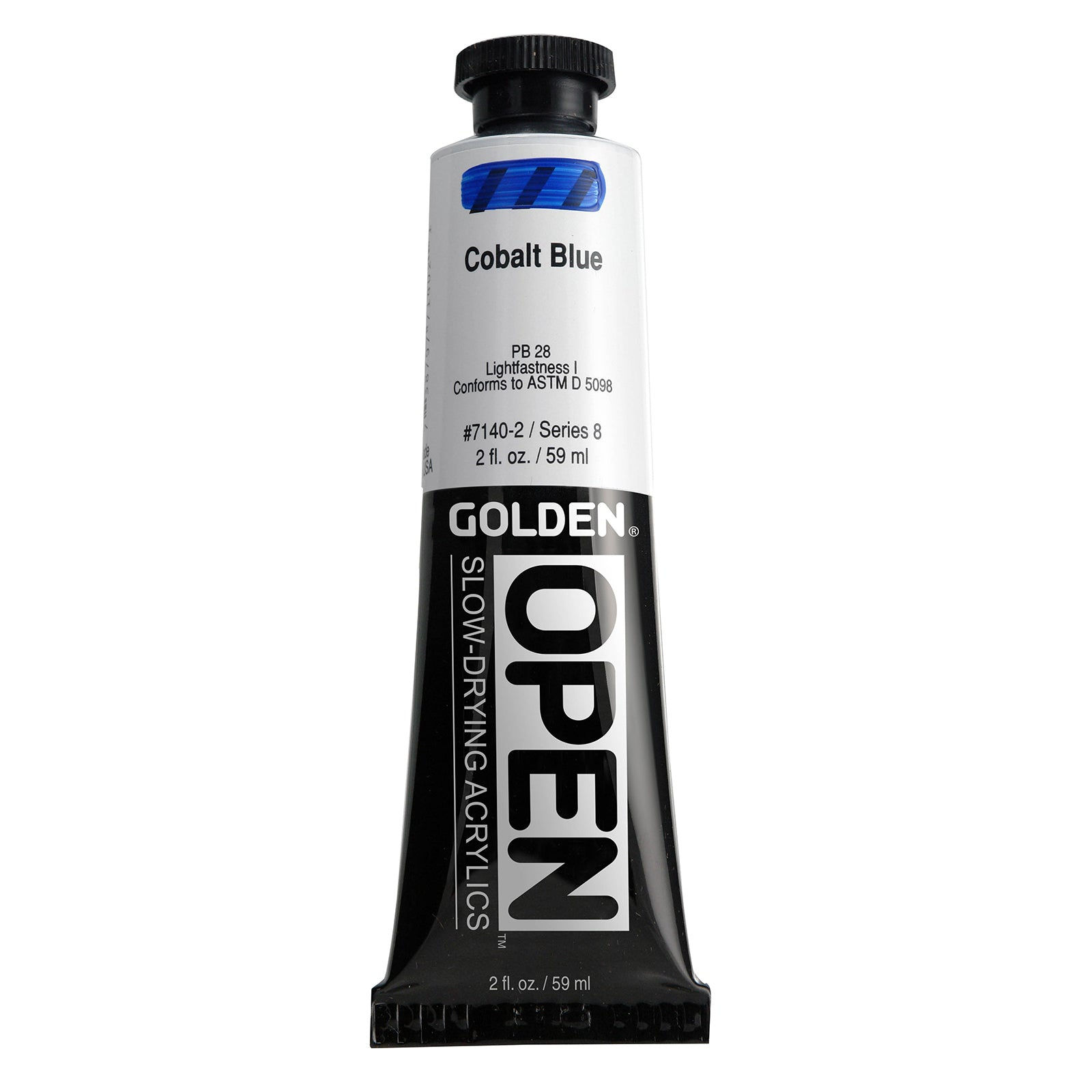 GOLDEN OPEN Acrylic, 2 oz., Cobalt Blue