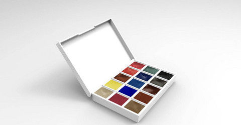 Daniel Smith Extra-Fine Watercolor Half Pan Set, 15-Colors, Ultimate