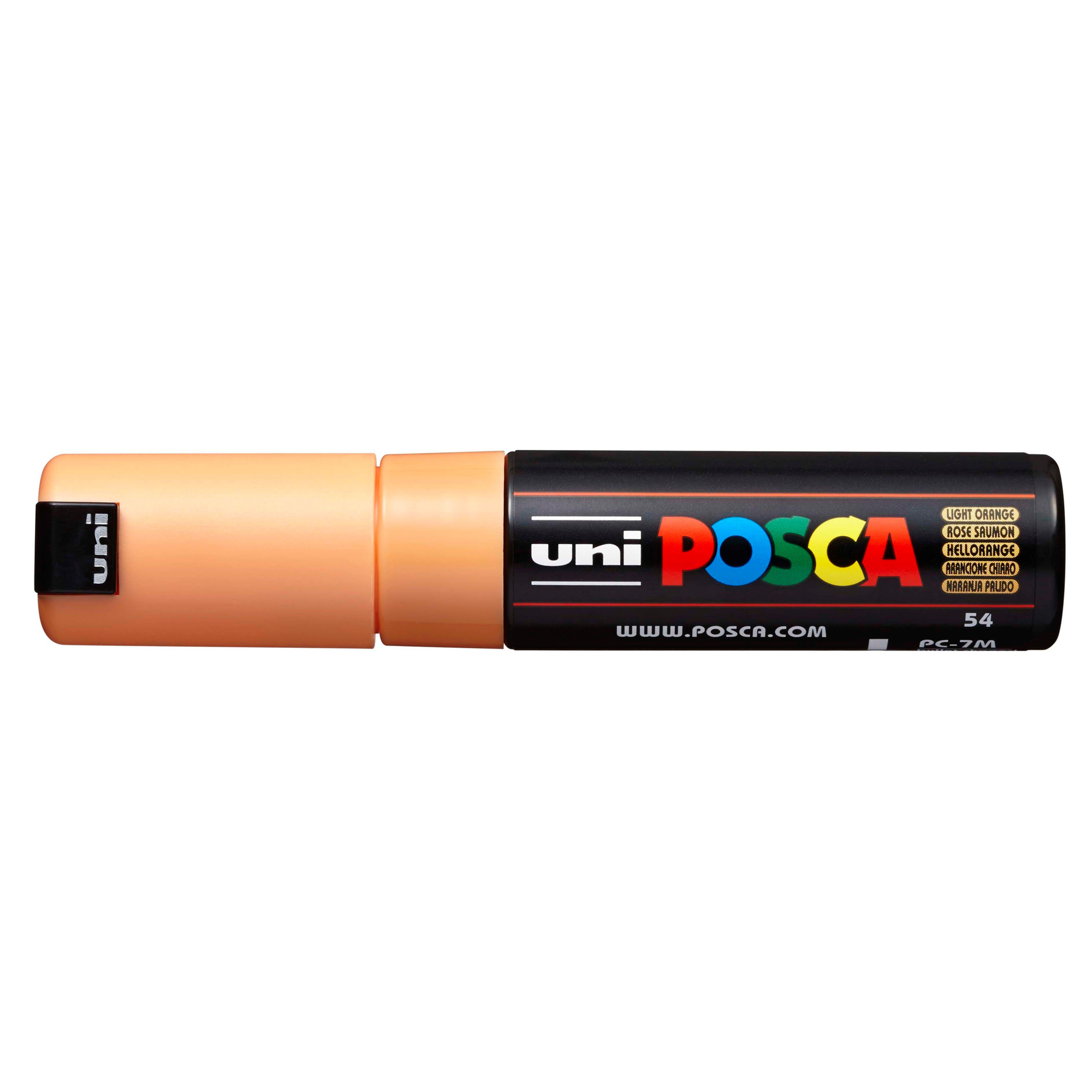 POSCA Paint Marker, PC-7M Broad Bullet, Light Orange