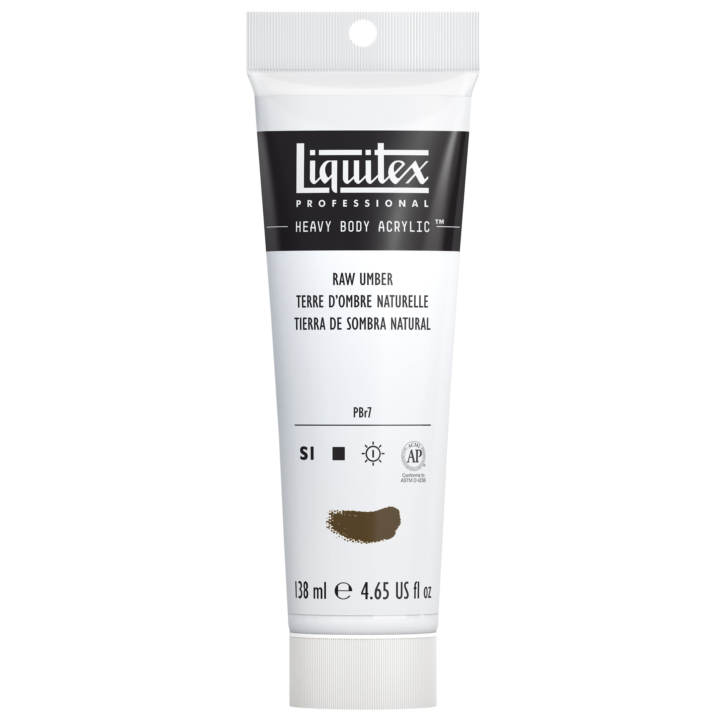 Liquitex Professional Heavy Body Acrylic Color, 4.65 oz., Raw Umber
