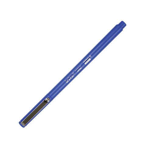 LEPEN PIGMENTED .3MM FINE TIP BLUE