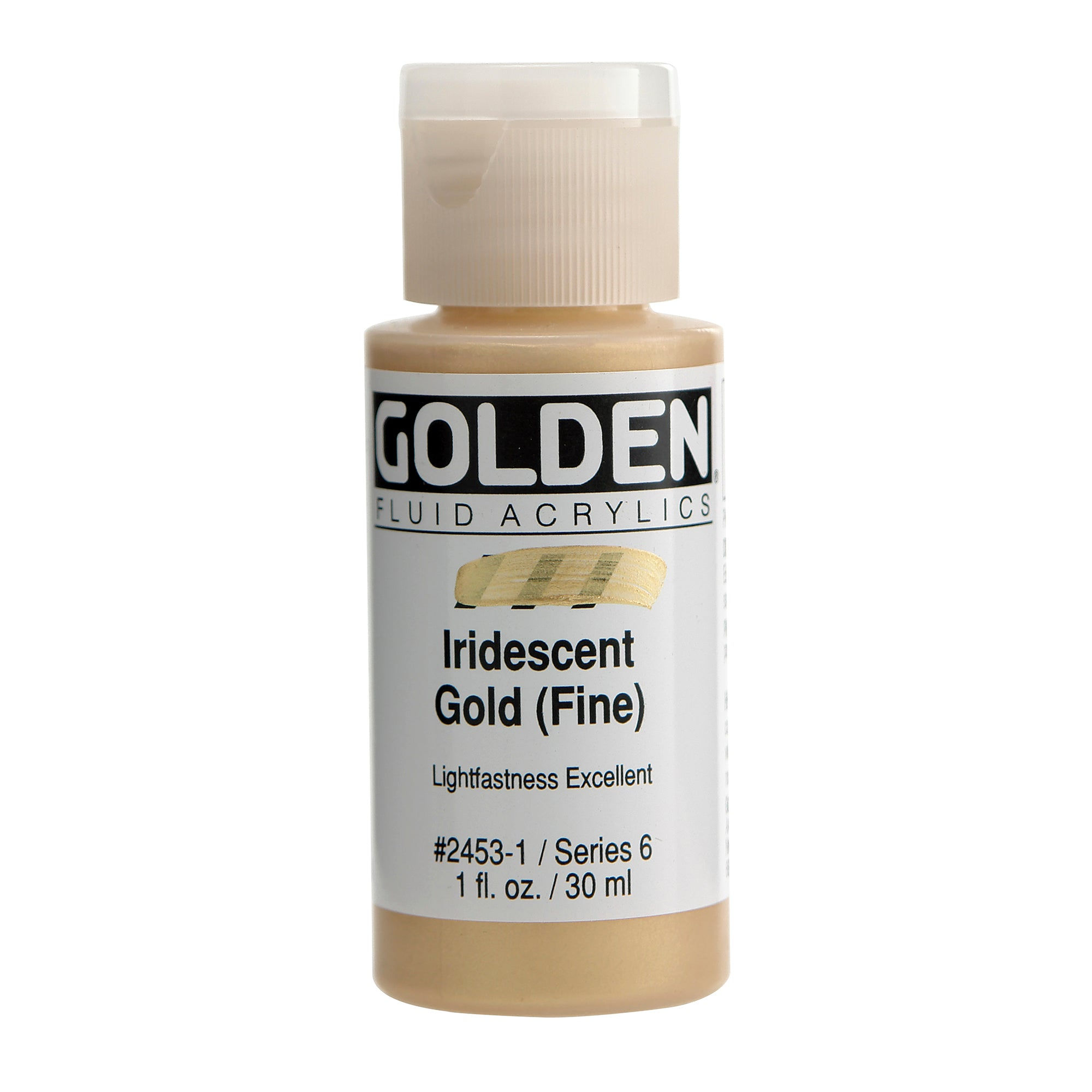 GOLDEN Fluid Acrylic, 1 oz., Iridescent Gold
