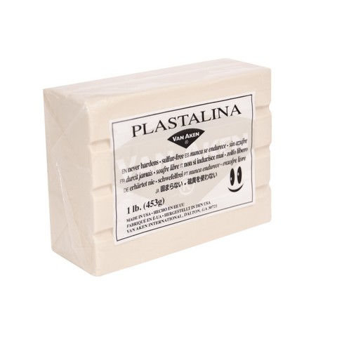 Van Aken Modeling Clay, 1 lb., Ivory