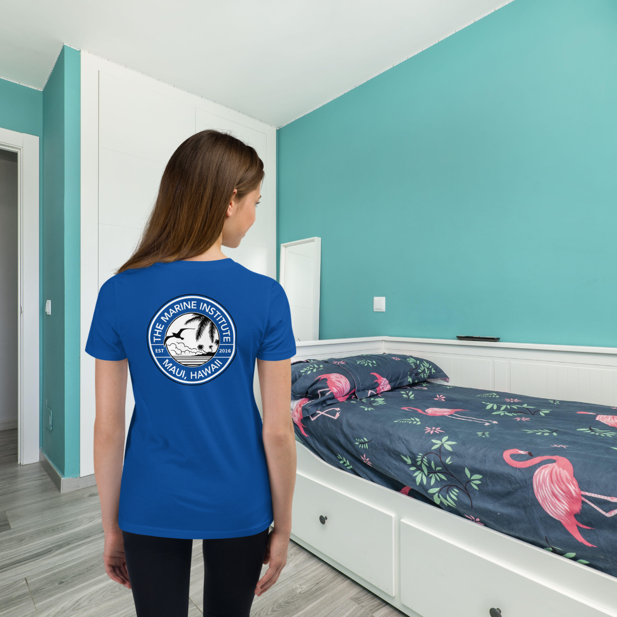 Back - Ocean Ring Youth T-Shirt large logo