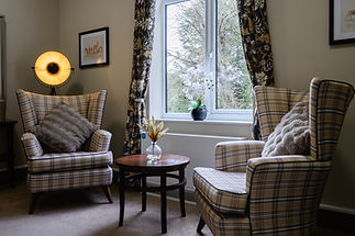 Inside one of the rooms in our care home.