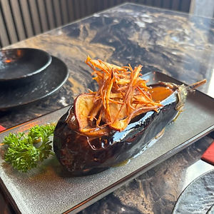 Aubergine tempura