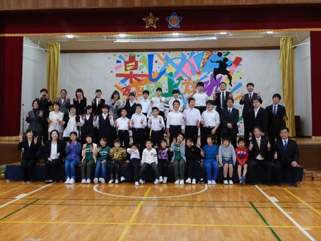 中学校ひじり祭。小中学校ふるさとコンサート