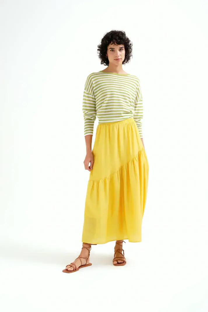 Compania Fantastica Long Yellow Skirt