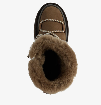 Thumbnail: Emu mushroom Blurred Above Ankle Boot