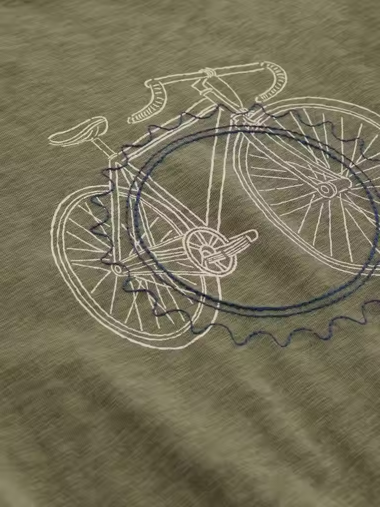 Thumbnail: White Stuff Abersoch Cogs Graphic Tee