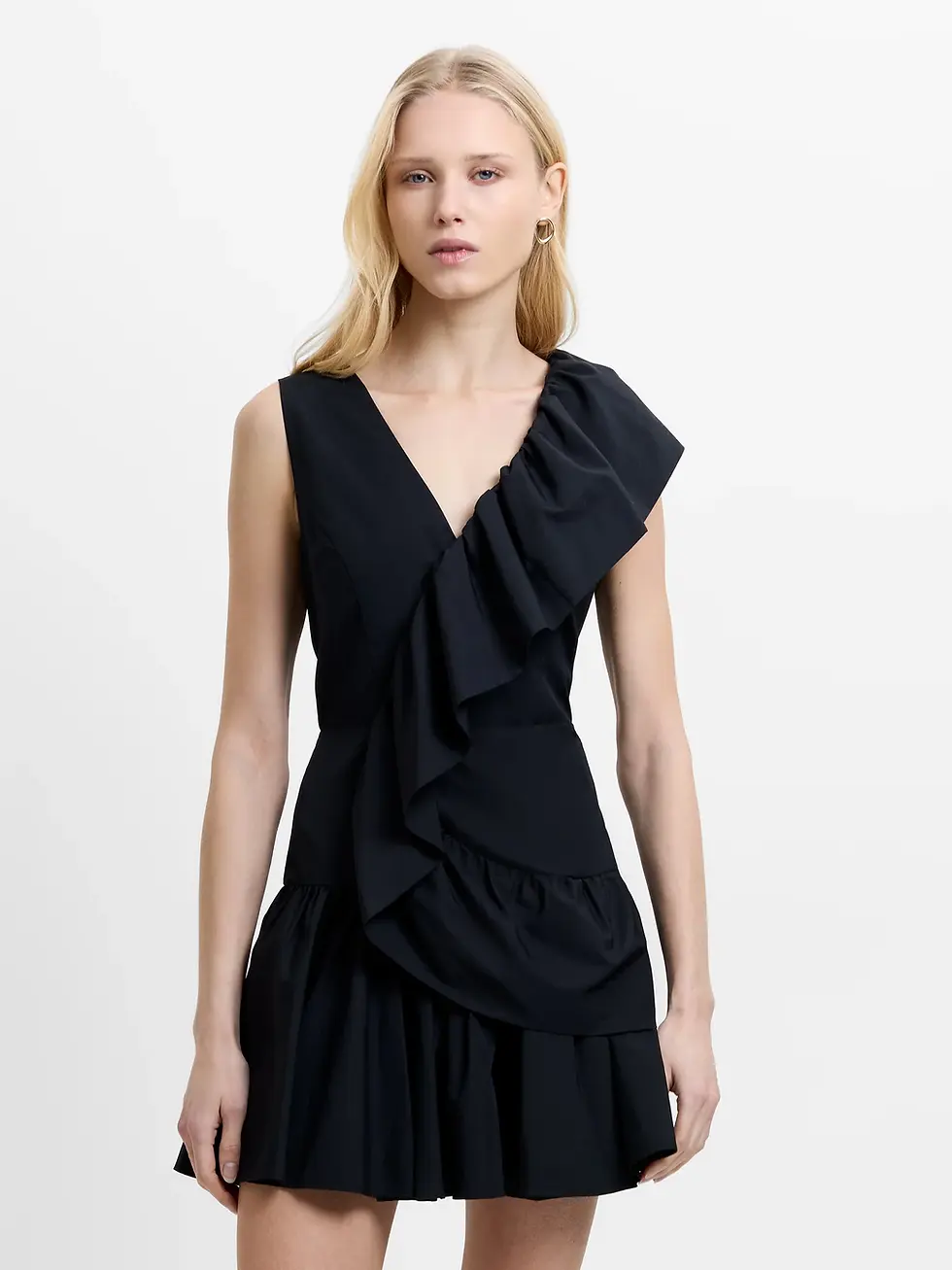 Thumbnail: French Connection Poplin Mini Dress