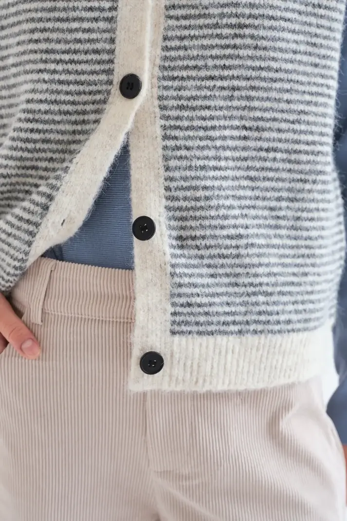 Thumbnail: Compania Fantastica Striped Knit Vest