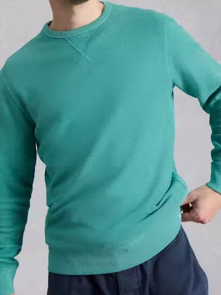Thumbnail: White Stuff Sidmouth Crew Neck Mid Green