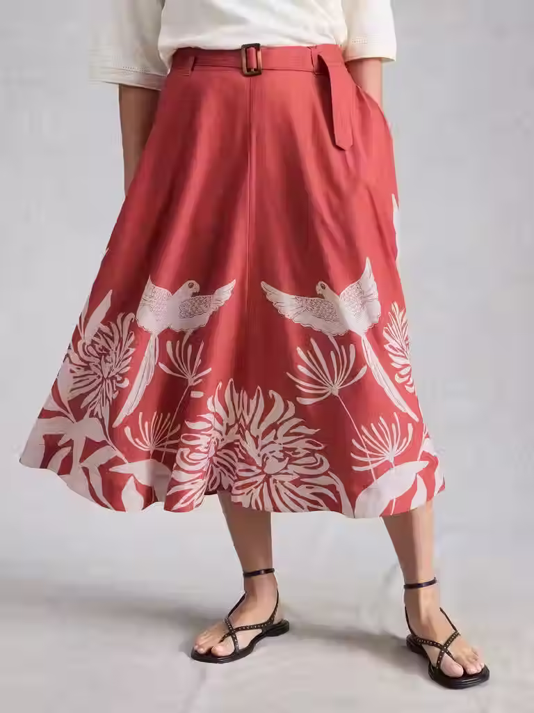 Thumbnail: White Stuff Darcie Midi Skirt