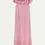 Thumbnail: compania fantastica Long pink boat neckline dress