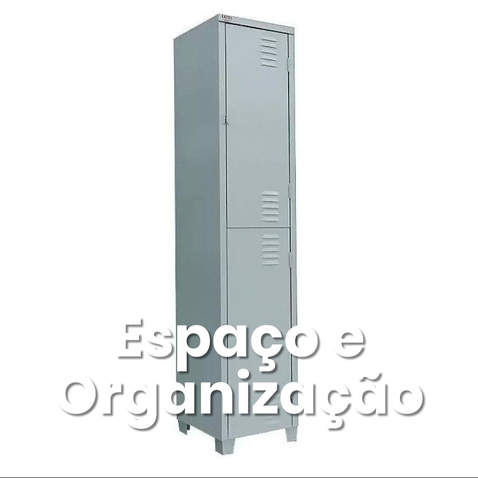 Miniatura: Armário roupeiro 2 para hospital em aço com 2 portas na cor cinza