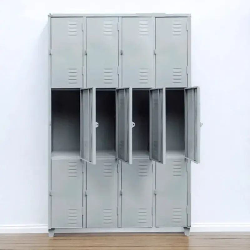 Armário Roupeiro para vestiário 12 portas médias