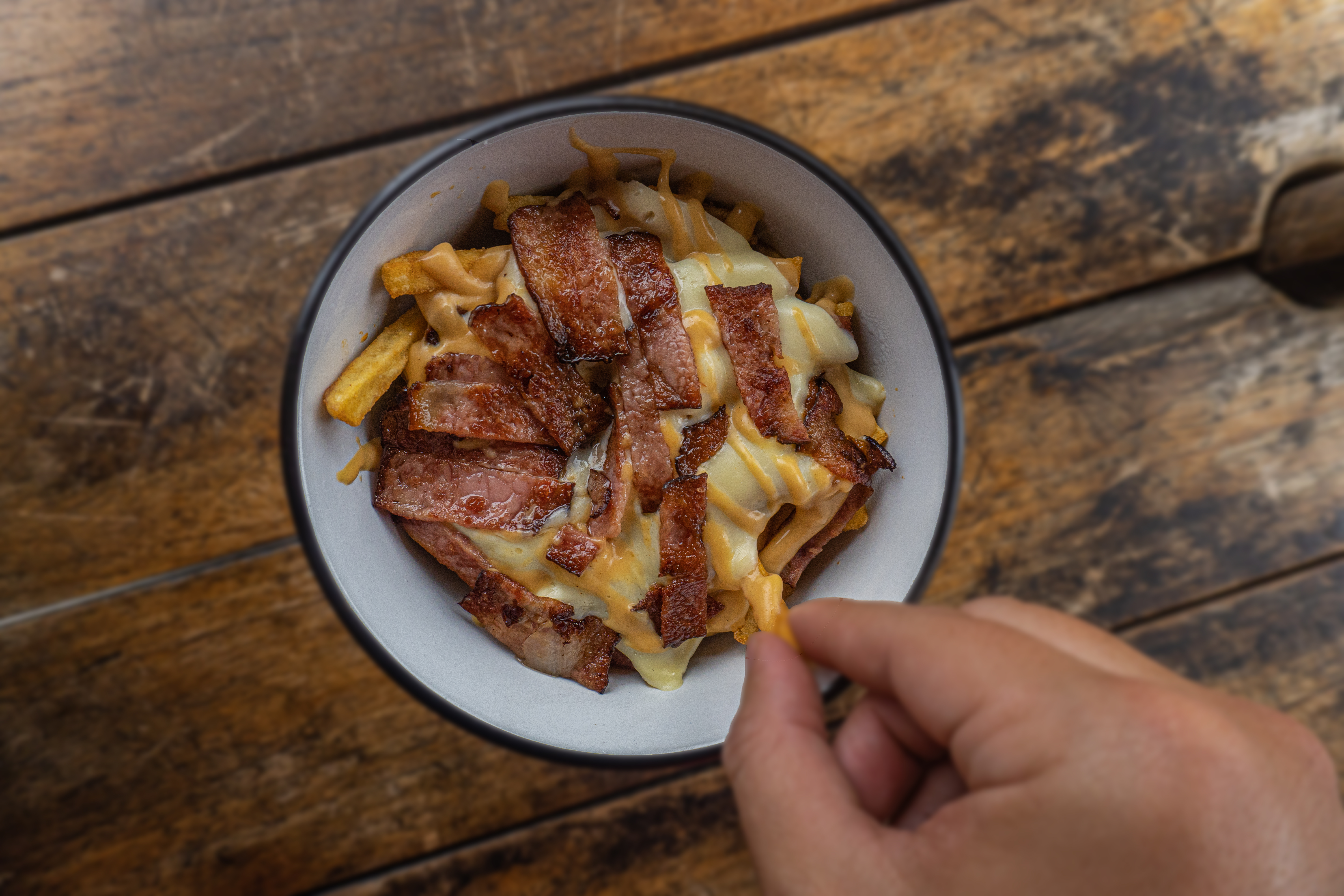 Arranged Food and Objects