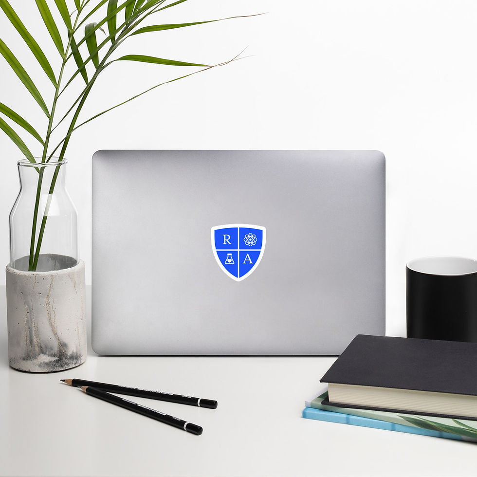 Thumbnail: House Rutherford Crest - kiss cut sticker