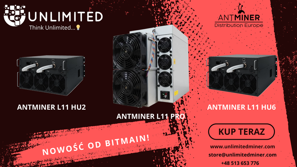 Rewolucja dla kopania Dogecoin i Litecoin - Bitmain Litecoin Miner L11