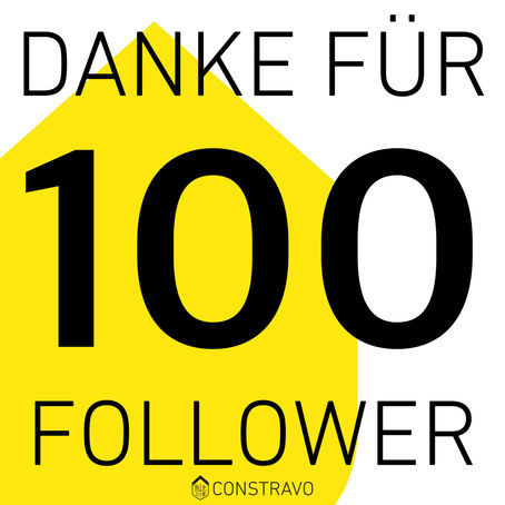Wir haben 100 Follower auf LinedIn!