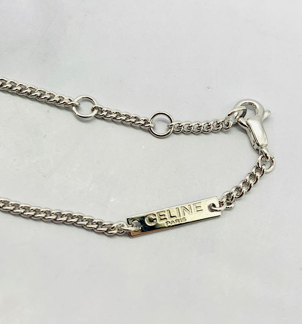 Thumbnail: CELINE Varsity Name Plate Bracelet - Pre-Owned