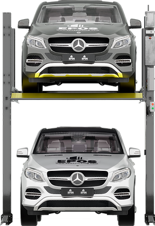 Two-Post Double Stacker (single cylinder) - frontal view.png