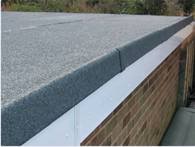 Blistering, ponding water or coverings starting to peel at the edges.