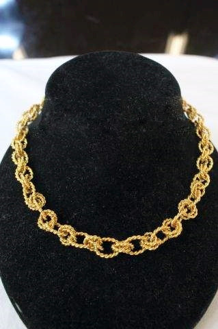 PREMIER DESIGNS ANNE KLEIN Golden Necklace