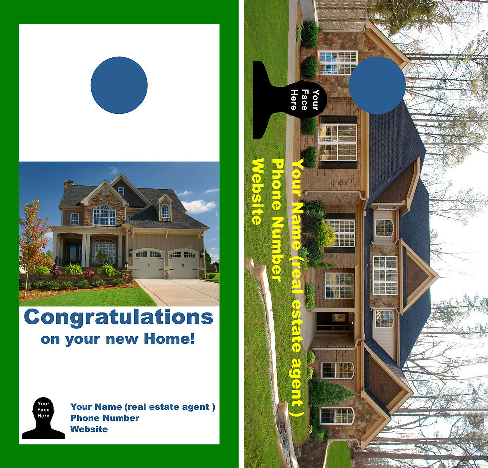 Real Estate Corn Hole Boards