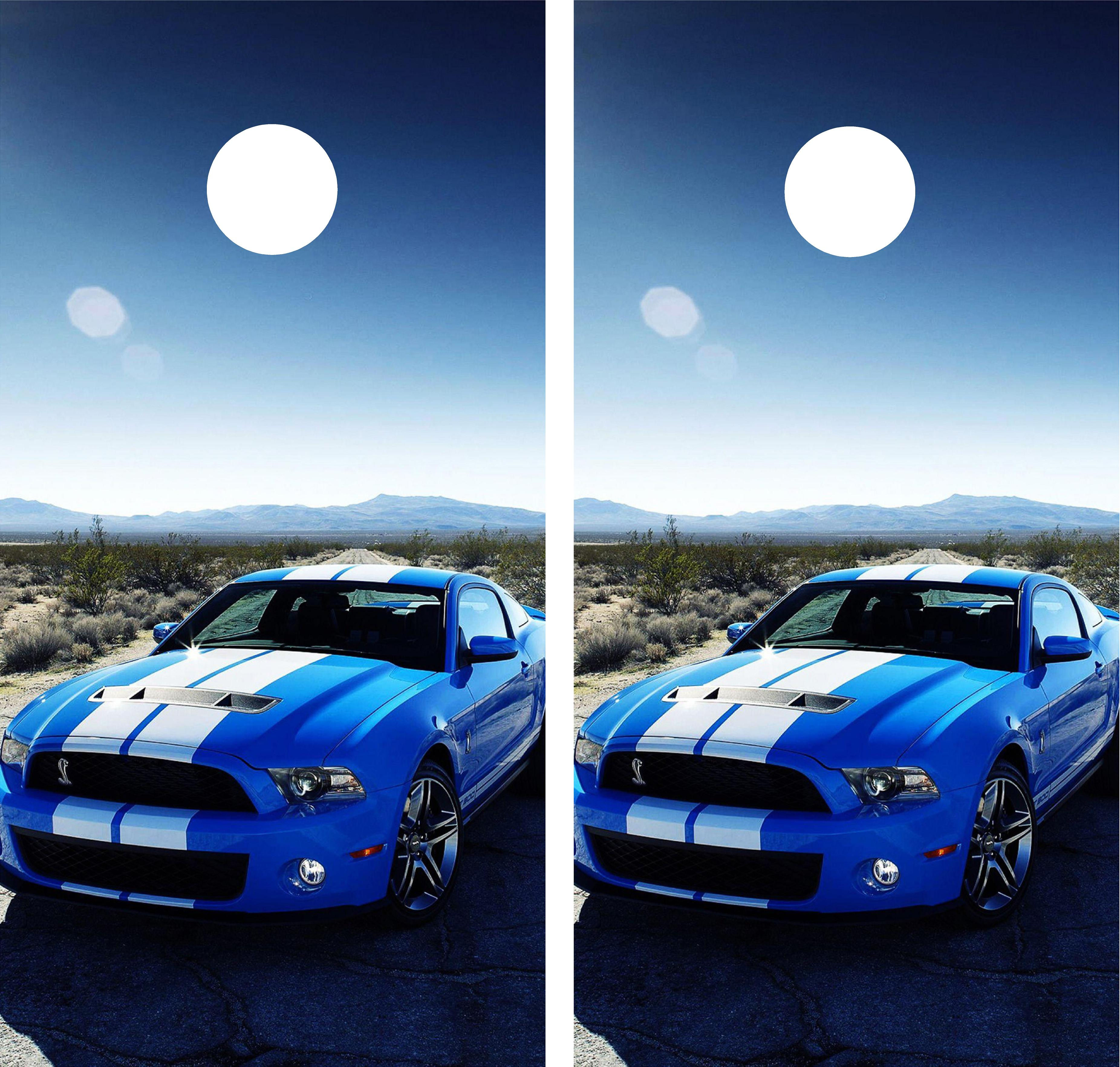 Ford Mustang Cobra Corn Hole Boards