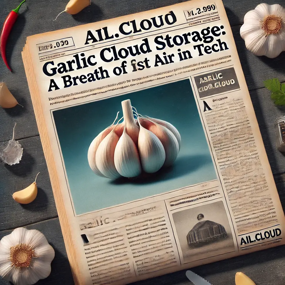 DALL·E 2024-07-23 15.00.03 - A newspaper-style image featuring a headline about Ail.Cloud'