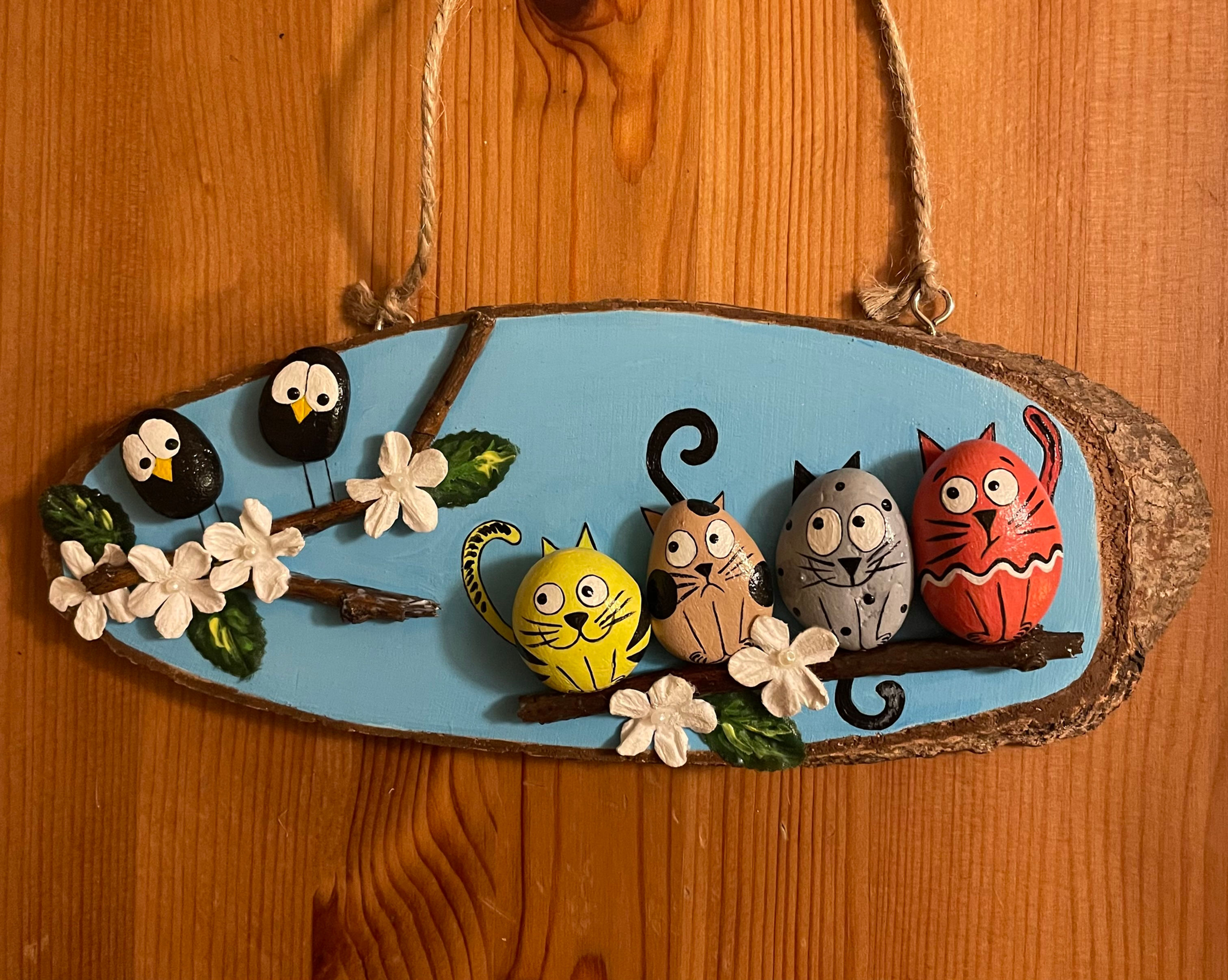 Wide Oval Hanging Artwork