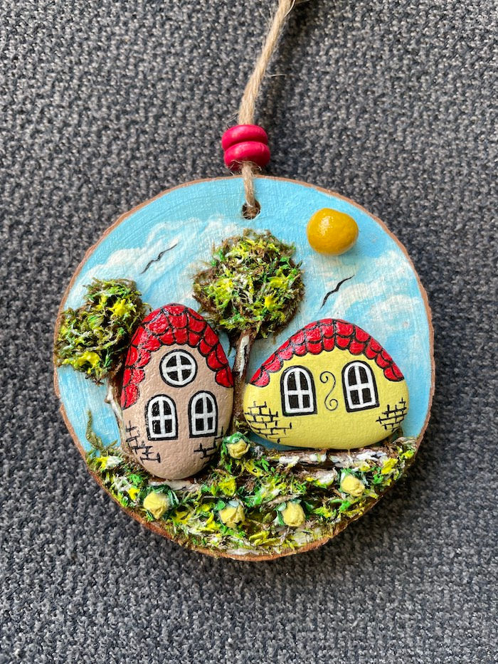 Thumbnail: Small Hanging Artwork
