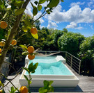 Naturist Jacuzzi at the clothing optional resort St Martin