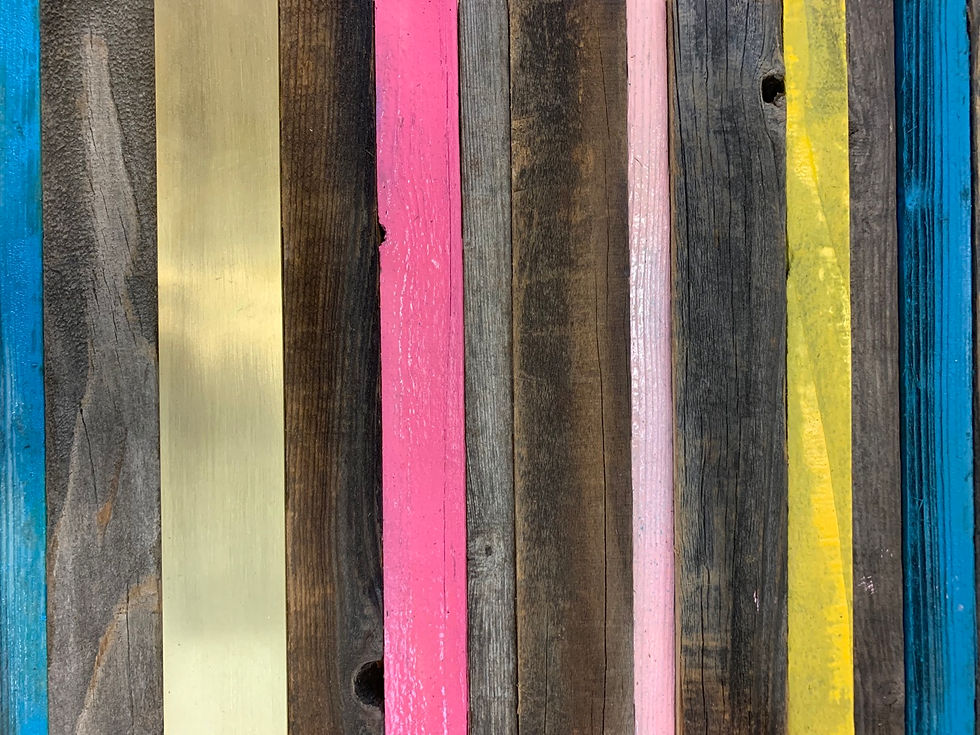 Thumbnail: Pinkellow Blue wall Art