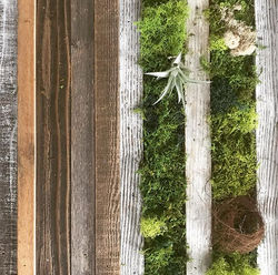 Moss art +rustic wood #statuswood #rusticart #mossart #moss #reclaimedwooddecor #wooddecor #wooddesi