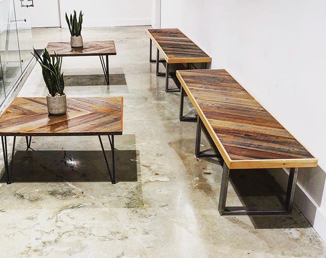 Coffee Table and Benches California - Statuswood