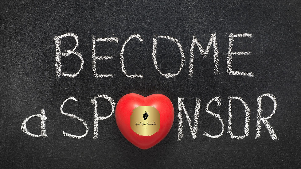 Become a sponsor.