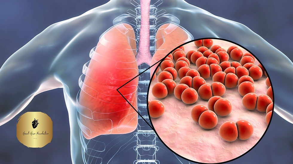 Pneumonia concept.