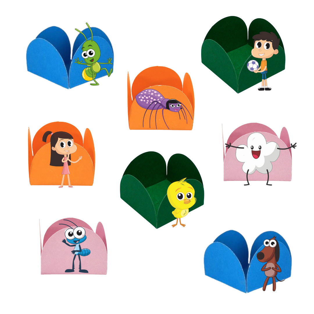 50 Forminhas BOB ZOOM